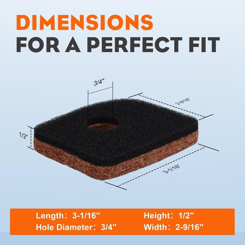 Hipa BG56C Air Filter Tune Up Kit for STHIL BG56 BG66 BG86 BG86CE BG86Z BG86CEZ SH56 SH56C SH86 SH86C BR200 Leaf Blower Parts with Fuel Filter Spark Plug Prime Bulb - Image 4