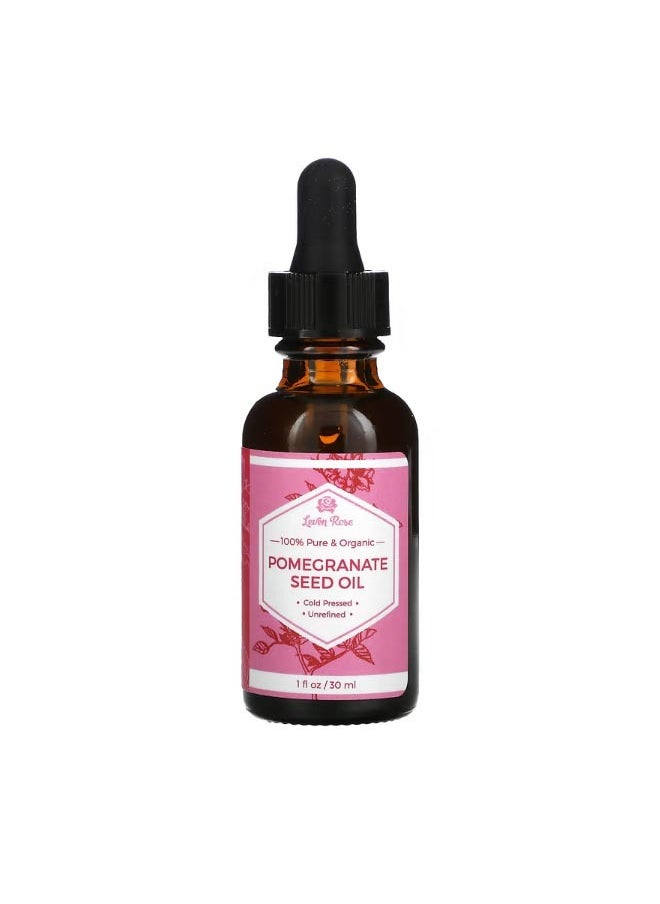 Leven Rose - 100 Pure and Organic Pomegranate Seed Oil 1 fl oz 30 ml - Image 1
