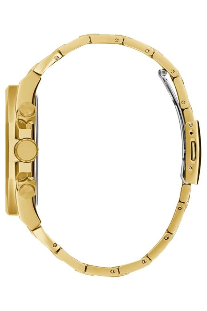 Guess Empire Mens Gold Tone Multi-Function Watch - Image 2