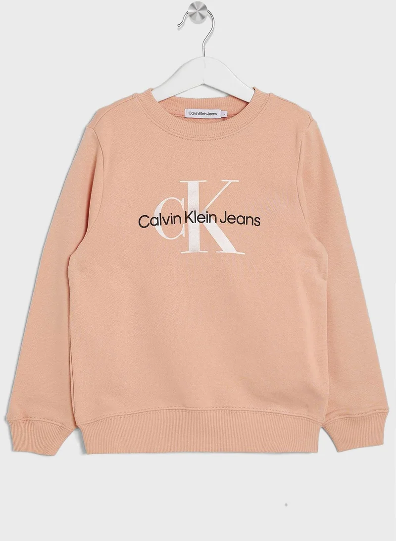 Calvin Klein Jeans Youth Logo Sweatshirt