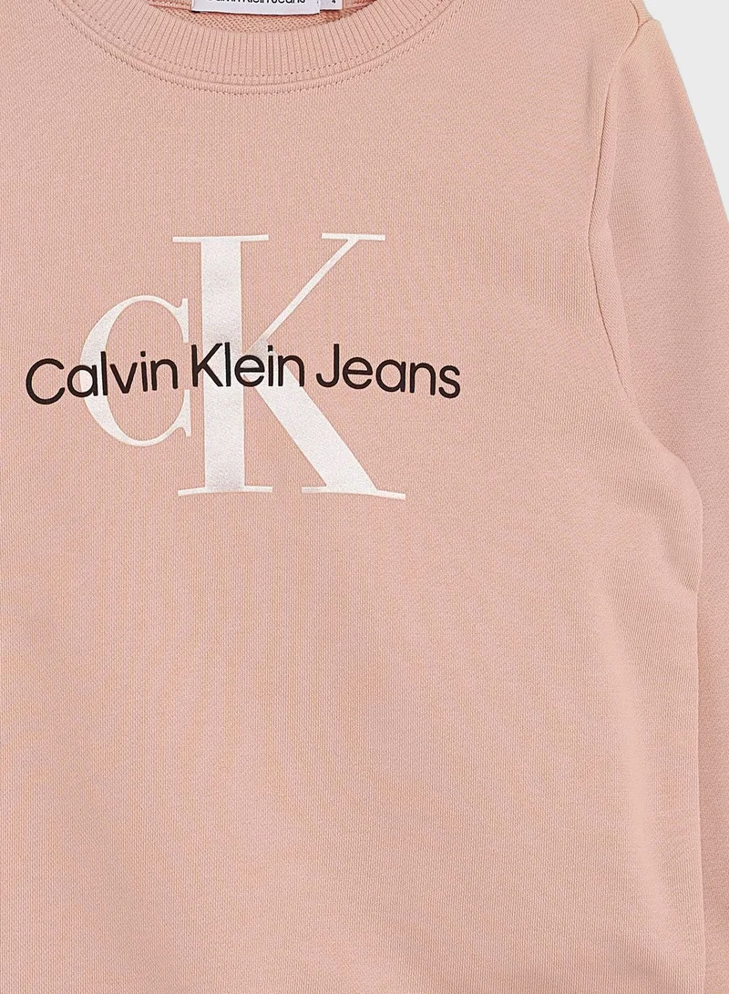 Calvin Klein Jeans Youth Logo Sweatshirt