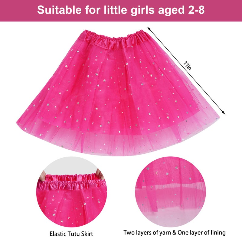 Miayon 80s Costume Accessories 90s Neon Tutu Outfit 80s 90s Theme Neon Party Fancy Cosplay Outfit - Image 2
