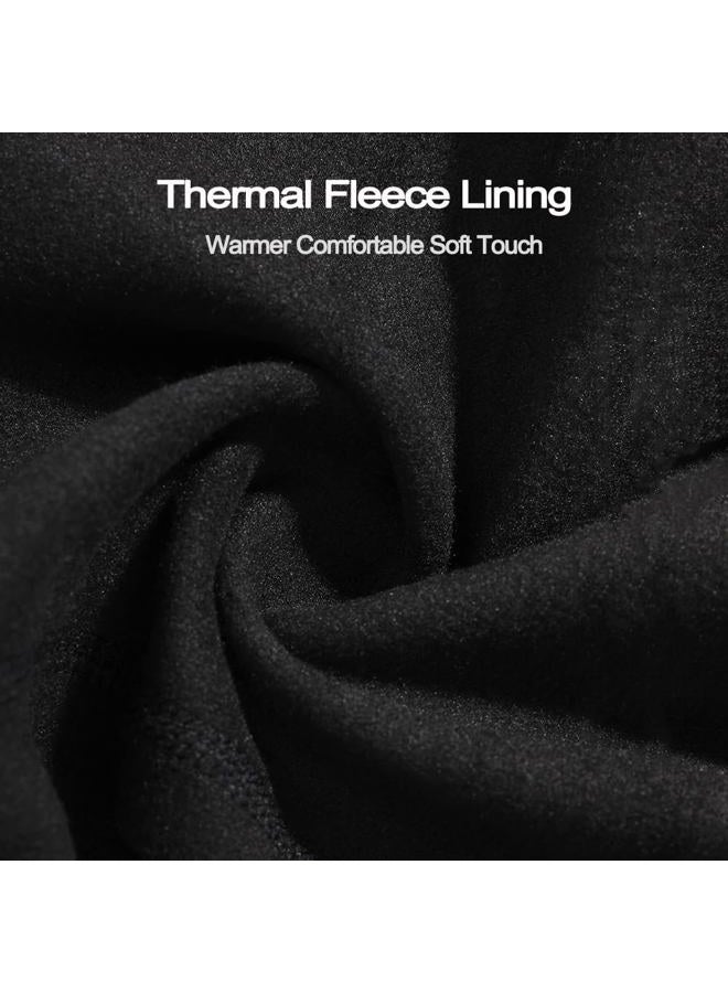 Sireck Ski Mask Balaclava,Fleece Thermal Face Mask Cover, Windproof Warmer Winter Scarf Mask,Men Women Cold Weather Neck Hood Black - Image 4