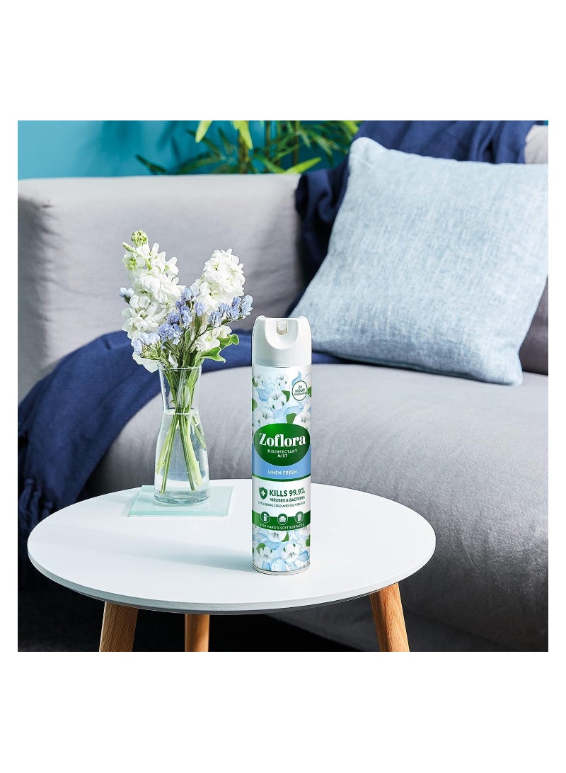 Zoflora Linen Fresh Aerosol 300 ML - Image 3
