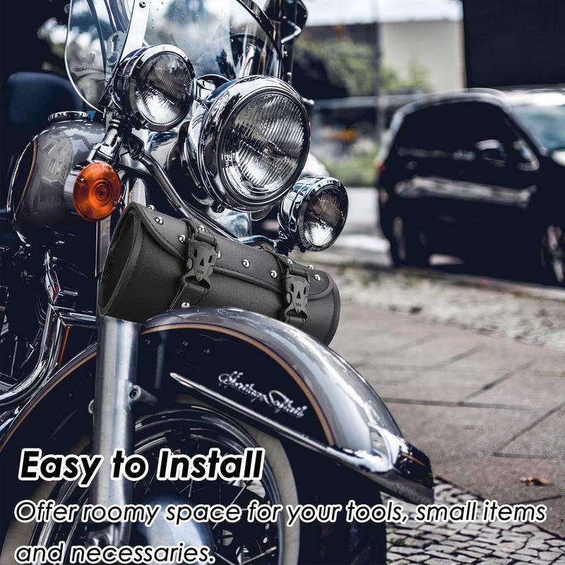Neween Motorcycle Universal Bag - Medium Black - Image 5