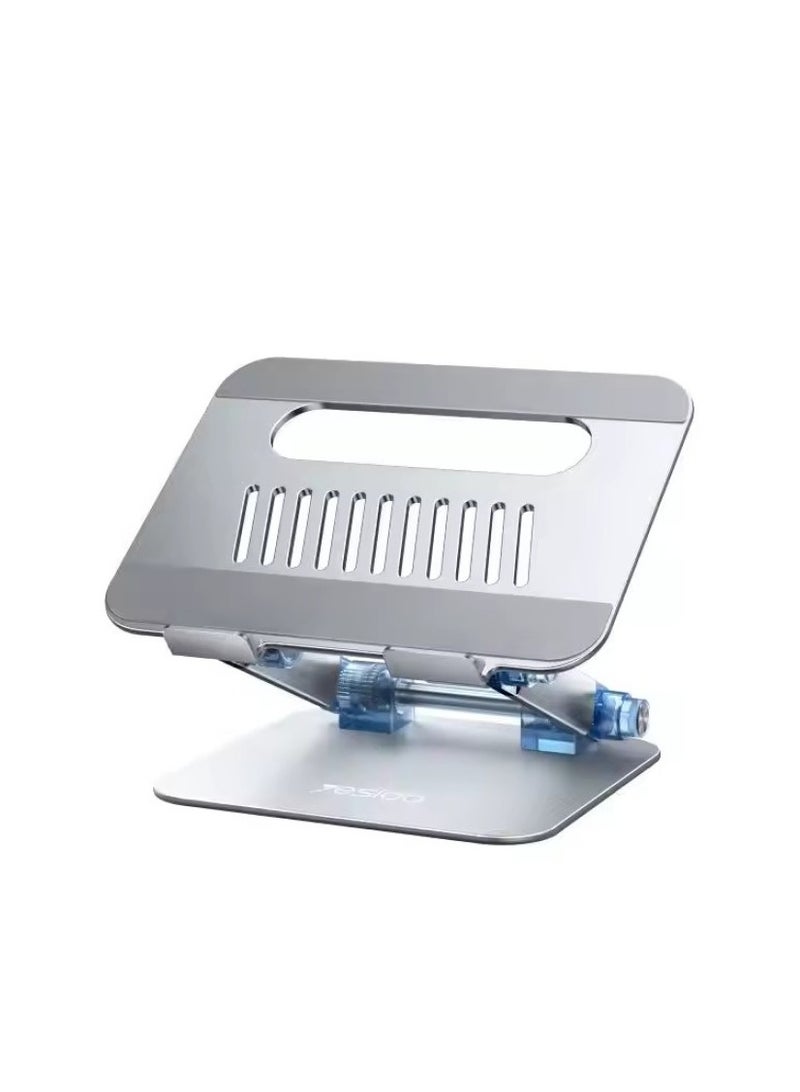 Terabyte Aluminum Alloy Laptop Holder New Technique Compound Aluminum Alloy Folding Design Multi Angle Laptop Stand - Image 4