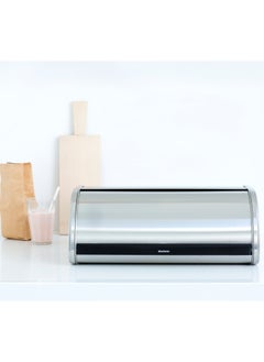 Roll Top Bread Bin - Matt Steel