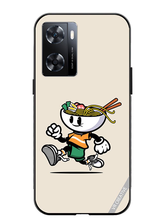 VR CREATIVE Protective Case Cover For OnePlus Nord N20 SE Ramen Cartoon Design Multicolour - Image 1