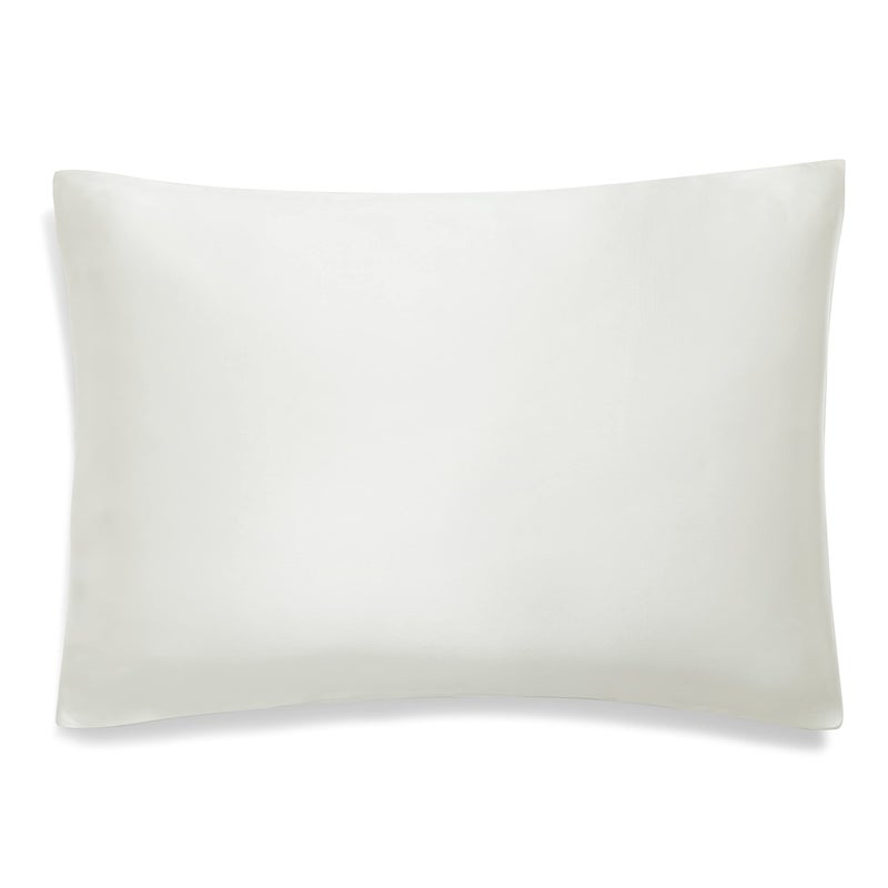 Brooklinen Mulberry Silk Pillowcase - 100% Mulberry Silk - Standard Size  Ivory | Skin  Hair and Sleep Benefits - Image 2