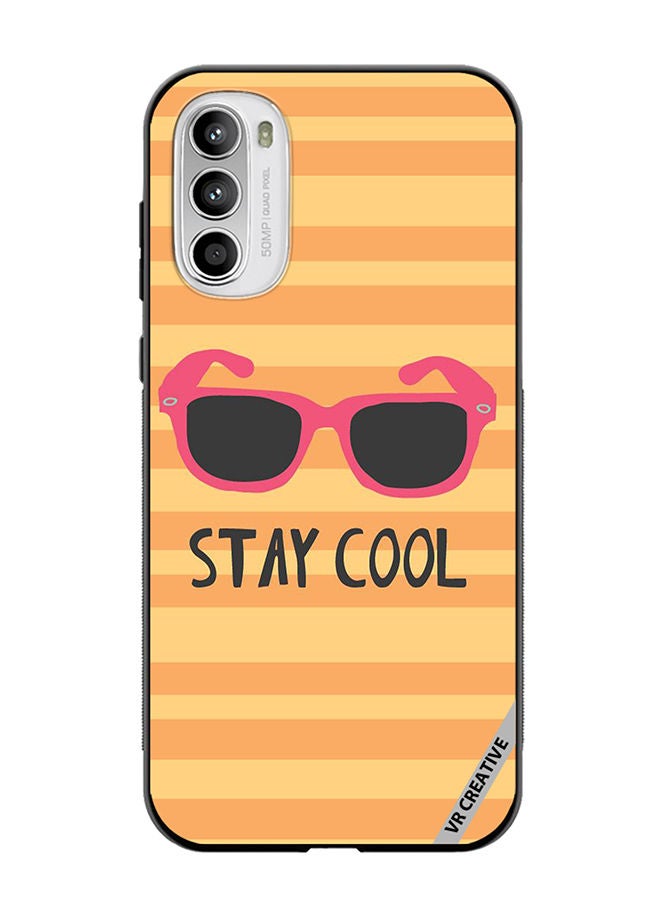VR CREATIVE Protective Case Cover For Motorola Moto G82 Stay Cool Design Multicolour - Image 1