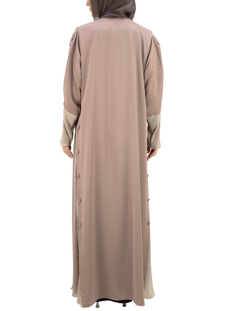 THE MODEST FACTORY Elegant Patterned Abaya - Image 5