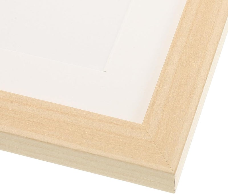 Ornate Vertical Display Frame 4-section Wooden Photo Frame for 10x10cm Canvas Paintings Wall and Desk Exhibition Decoration - Image 3