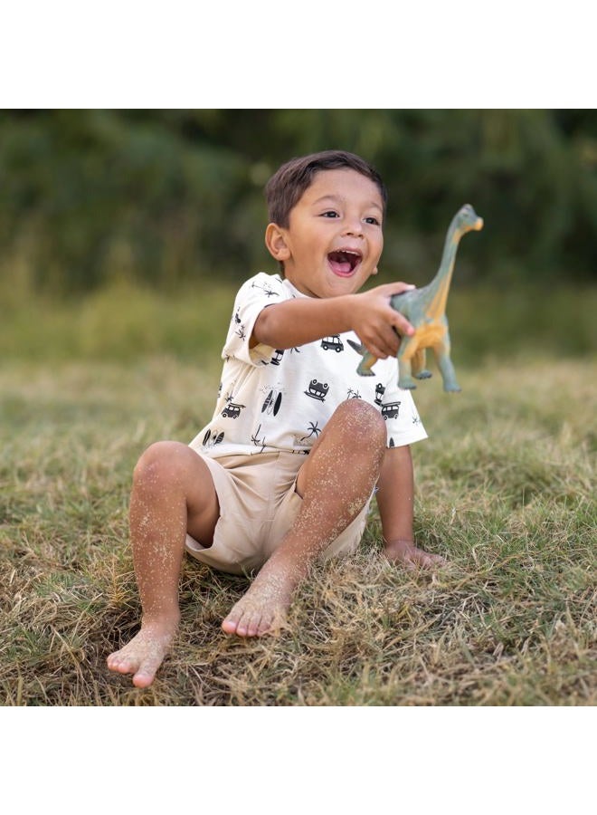 Gerber Baby Boy's Toddler 3-Pack Short Sleeve Pocket Tees, Stay Cool - Image 2