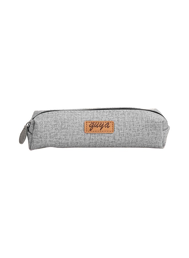 NIBEMINENT Creative Stationery Pencil Bag Grey