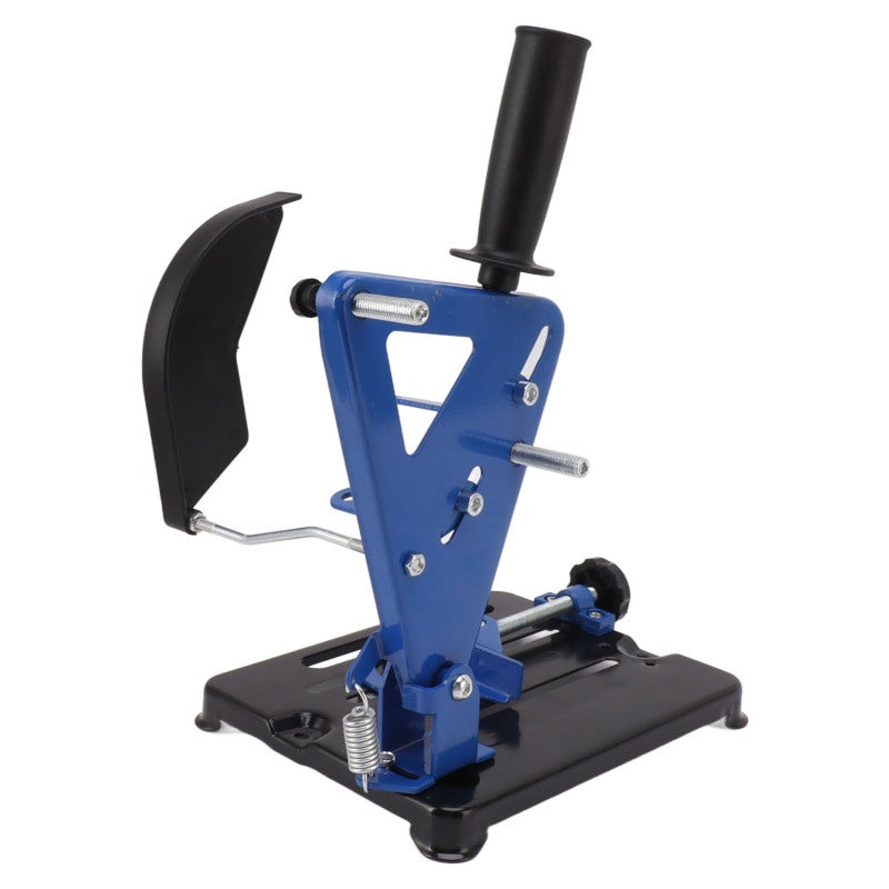 Angle Grinder Stand Cast Iron Base 115mm 125mm Compatible Long Handle Control - Multi Angle Cutting Up To 45 Degrees Grinder Holder for Workshop Metal Wood Cutting - Image 3