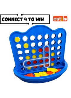 Estilo Estilo Slot-4 Game for 3+ Kids |Color Disk Dropping Game, 4 in a Row, Connect Game, Family Games, Strategy Board Games, Toys for Kids and Adults|Travel Game for Kids|Made in India  - Image 3