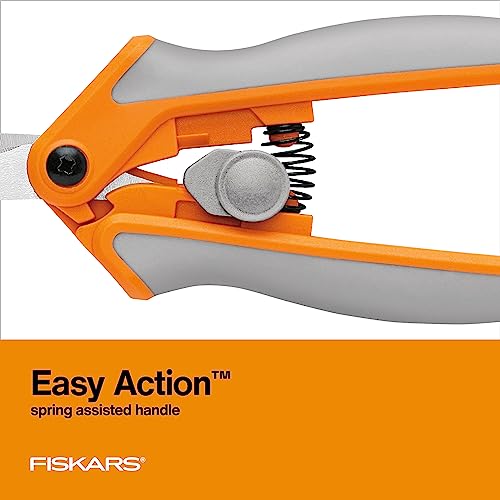 Fiskars مقص فيسكارس رايزور إيدج ميكرو-تيب سهل الاستخدام - 6" - مقصات قماش من الفولاذ المقاوم للصدأ - فنون وحرف - برتقالي - Image 5