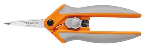Fiskars مقص فيسكارس رايزور إيدج ميكرو-تيب سهل الاستخدام - 6" - مقصات قماش من الفولاذ المقاوم للصدأ - فنون وحرف - برتقالي - Image 2