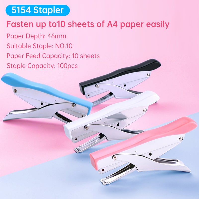 KW-triO Stapler 10Sheet Capacity for Paper Binding Reduced Effort Suitable for 10# Staples for Shop School Office Home Supplies - Image 3