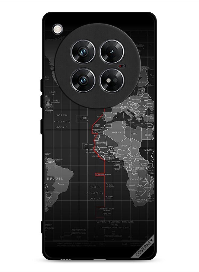 Covernex Infinix Zero 40 Protective Case Cover World Map - Image 1