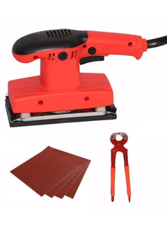 Digital Craft Digital Craft 450W Sandergrinding Machine Wood Polishing Machine Wall Surface Grinding Machine Dustless Sanding Machine Orbital Sander 450W4Pc Emery Paper8Inch Pincer Plier  - Image 1