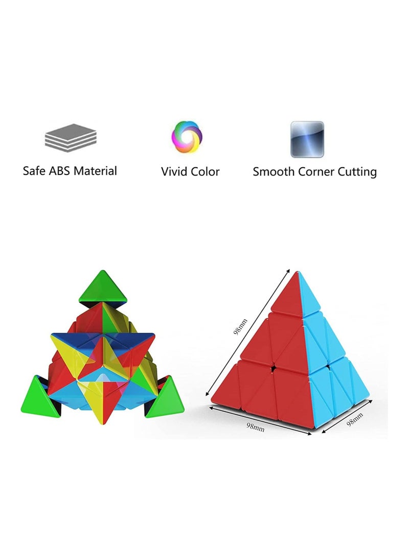 QIYI QIMING S2 PYRAMINX Stickerless Non-Magnetic Speedcube - Image 2