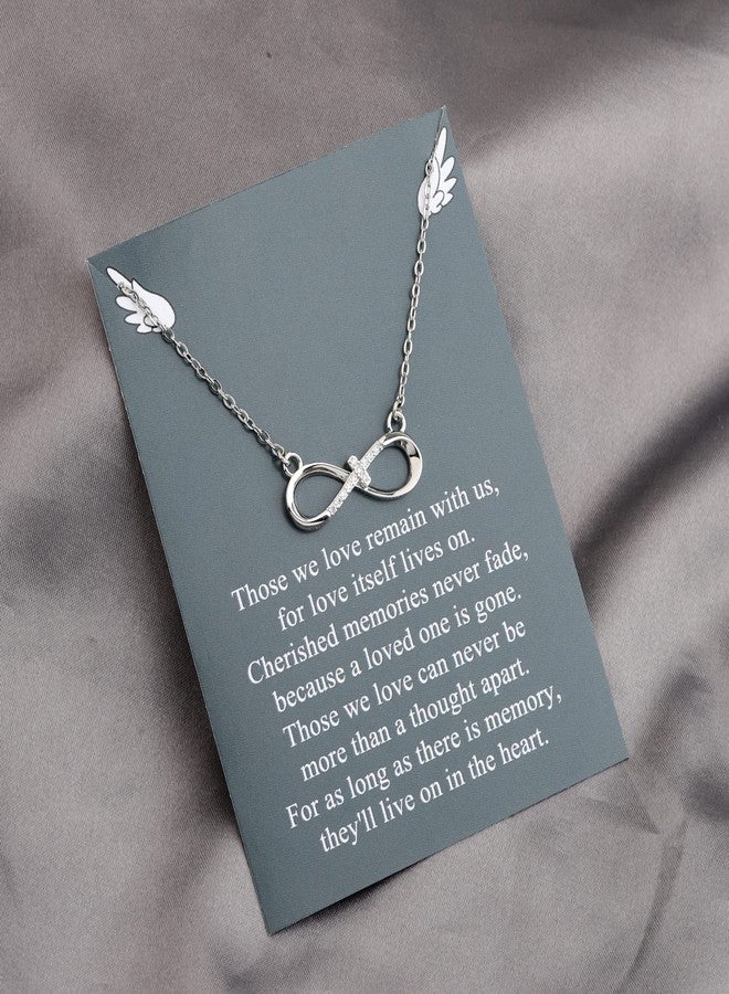 BNQL Memorial Necklace in Memory of Loved One, Environmentally Alloy Jewelry Gifts for Loss of Mother, Father, Son, Daughter, Brother, Grandmother, Friend, 17 inches - Image 5