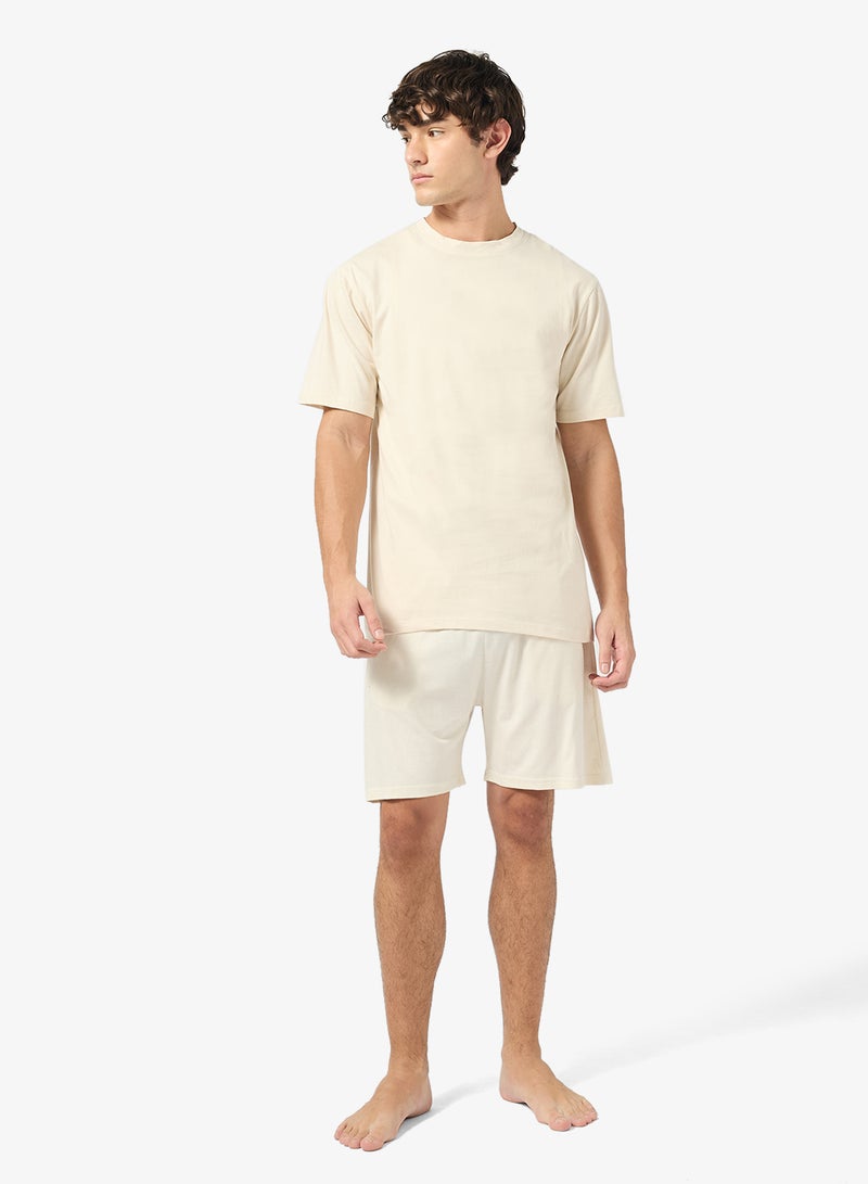 سفنتي فايف طقم بيجامة تي شيرت وشورت - Image 5