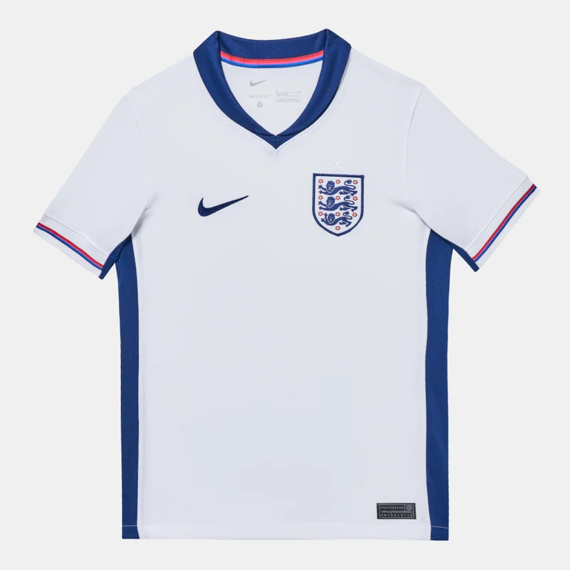 Nike Kids' England Stadium Dri-FIT Replica Home Football Jersey - 2024