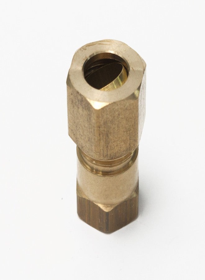 LTWFITTING Brass 3/8-Inch OD x 1/8-Inch Female NPT Compression Connector Fitting(Pack of 5) - Image 3