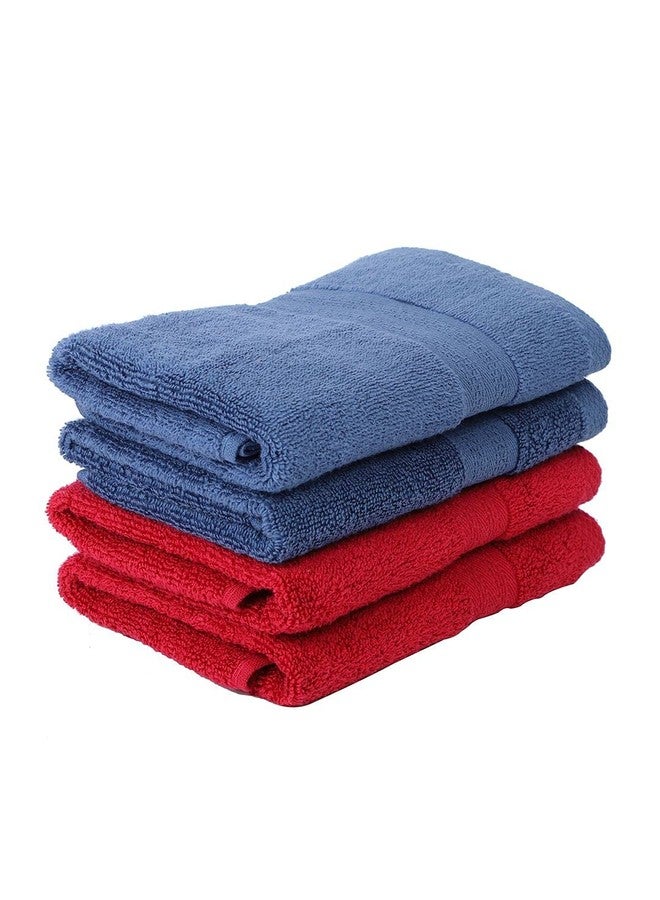 BIANCA Ultra Soft Zero Twist 100% Cotton Towel-4pc Hand Towel (Paradiso) | Super Absorbent, Fluffy | AeroCore Organic Technology - for Men, Women, Gym, Kitchen Solid-Multi - Image 3