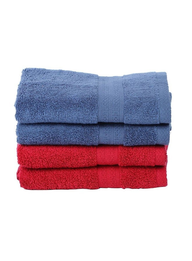BIANCA Ultra Soft Zero Twist 100% Cotton Towel-4pc Hand Towel (Paradiso) | Super Absorbent, Fluffy | AeroCore Organic Technology - for Men, Women, Gym, Kitchen Solid-Multi - Image 2