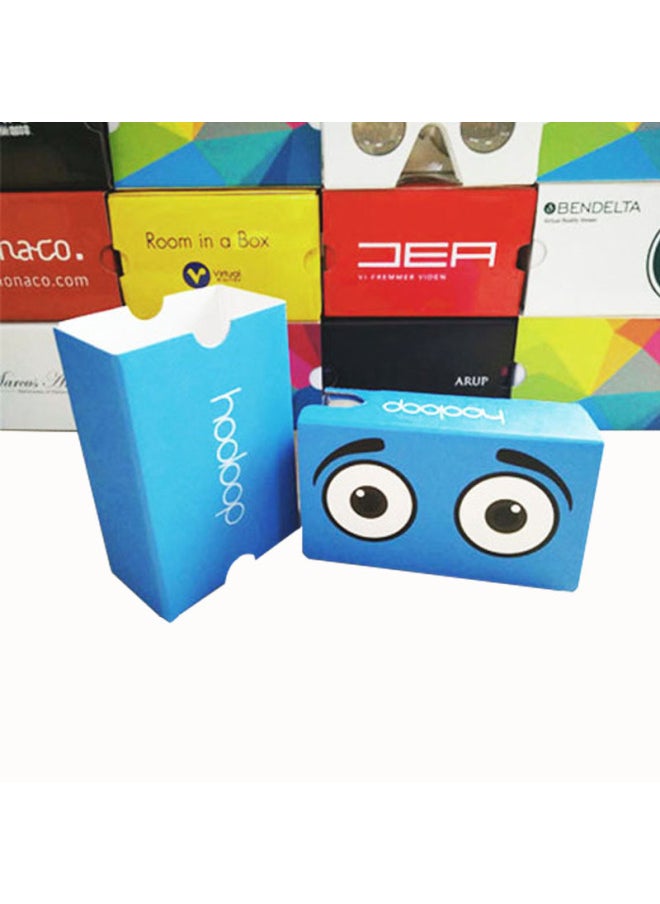 Generic VR Box Carton 3d Glasses Google Carton 2 Generation Google Box Virtual Reality Glasses Direct Sales-Color:Classic Black Cardboard Second Generation Without Accessories  - Image 5