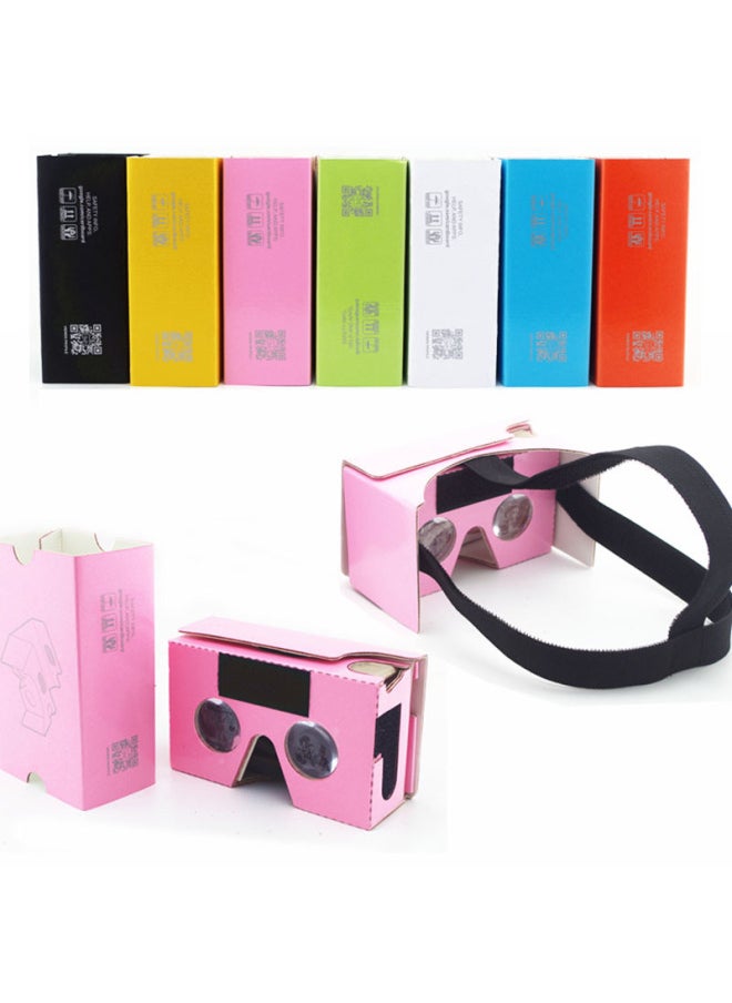 Generic VR Box Carton 3d Glasses Google Carton 2 Generation Google Box Virtual Reality Glasses Direct Sales-Color:Classic Black Cardboard Second Generation Without Accessories  - Image 2