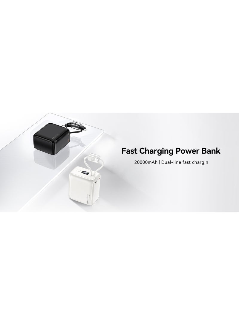 LANEX LANEX N31 20000mAh 22.5W FAST CHARGING POWERBANK WITH TYPE C & LIGHTNING CABLES  - Image 4