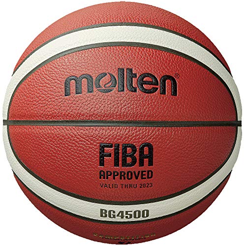 Molten X-Series Composite Basketball, FIBA Approved - BG4500, Size 6, 2-Tone (B6G4500) - Image 1