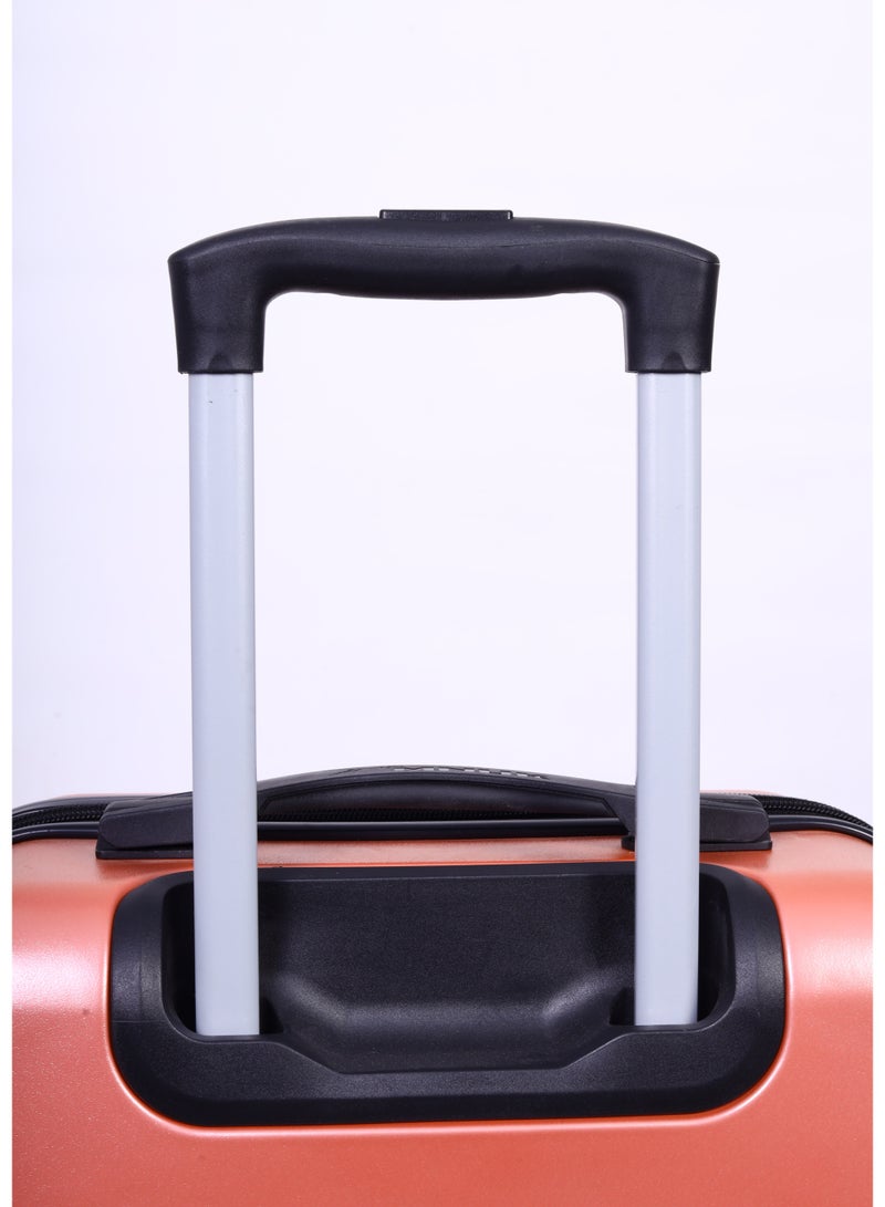 MNUK MANCHESTER 20inch Luggage bag| Polycarbonates & ABS Hardside Luggage Trolley with TSA Lock| Double 360Â° 4 Wheeler| Cabin-20 Inch| Rose Gold - Image 5
