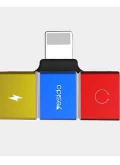 YESIDO YAU08 Lightning to Dual Lightning Audio Adapter Converter