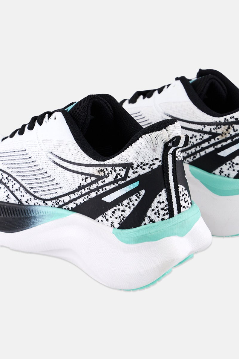 RBX Women Brand Logo Lace Up Training Shoes, Multicolor  - Image 2