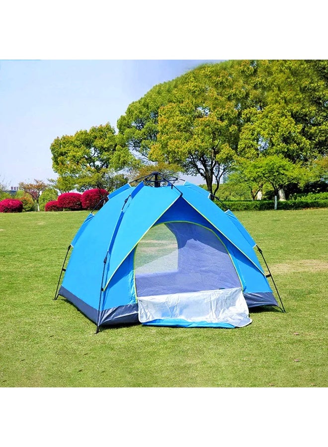 توبيز خيمة تخييم توبي الجديدة لشخصين أو ثلاثة أشخاص، خيمة خارجية منبثقة أوتوماتيكية، خيمة شاطئ مقاومة للرياح والأمطار وواقية من الشمس بدون نافذة - Image 2