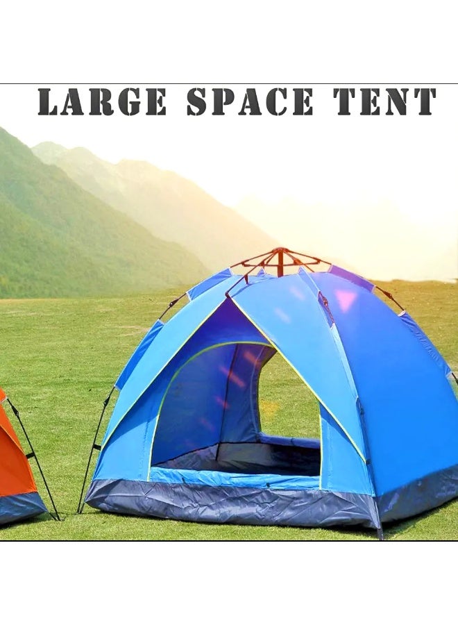 توبيز خيمة تخييم توبي الجديدة لشخصين أو ثلاثة أشخاص، خيمة خارجية منبثقة أوتوماتيكية، خيمة شاطئ مقاومة للرياح والأمطار وواقية من الشمس بدون نافذة - Image 3