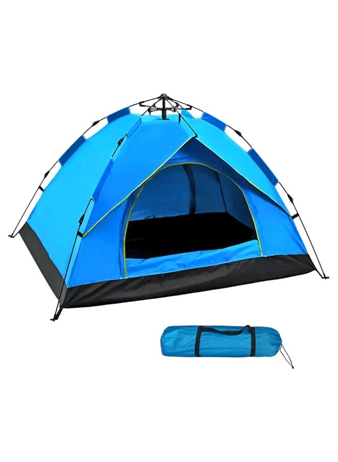 توبيز خيمة تخييم توبي الجديدة لشخصين أو ثلاثة أشخاص، خيمة خارجية منبثقة أوتوماتيكية، خيمة شاطئ مقاومة للرياح والأمطار وواقية من الشمس بدون نافذة - Image 1