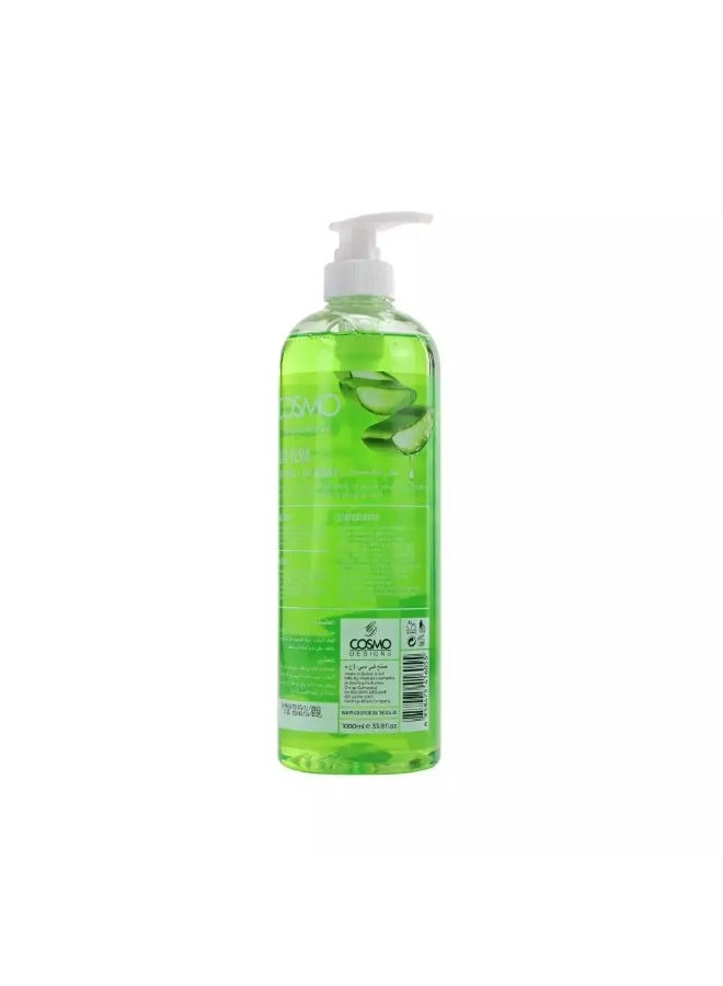 COSMO جل استحمام كوزمو تيمبتيشن مع الألوة فيرا - 1000 مل - Image 2