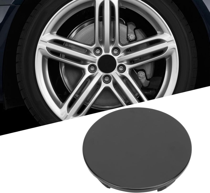 Zopsc 4PCS Wheel Center Cap 60mm Inner Diameter 70mm Outer Diameter Rim Hub Central Hubcap Replacement Universal for Car SUV Wheel Center Hub Cover (Black) - Image 3