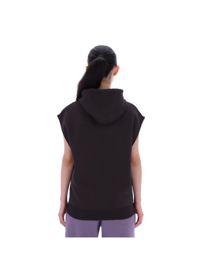 Reebok Freda Sleeveless Hoody Unisex Black Hoodie - Image 3