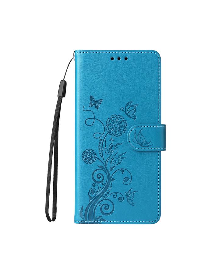 S-TOP Case For OnePlus 13 Embossed Butterfly Flowers Leather Phone Case - Image 2