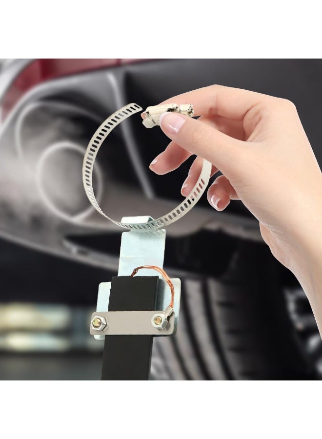 شريط مرن مضاد للكهرباء الساكنة للسيارات، أسود، 35-38 سم، مناسب لموديلات SUV. - Image 4