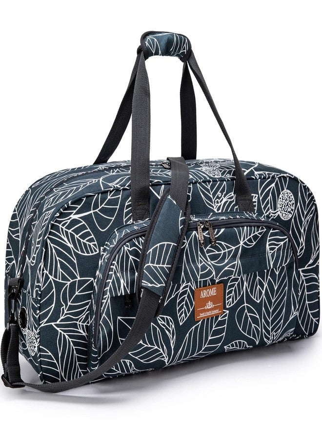 AROME Yoga Mat Bag for Women Men, Large Canvas Yoga Bag for 1/4" 1/3" 2/5" 1/2" Extra Thick Exercise Yoga Mat Gym Tote Sports Duffle Bag Carrying Bags with Wet Pocket & Shoulder Strap & Mat Strap - Image 1