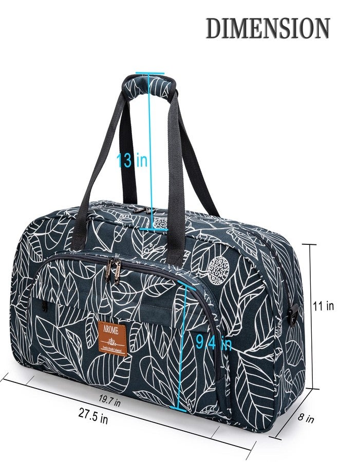 AROME Yoga Mat Bag for Women Men, Large Canvas Yoga Bag for 1/4" 1/3" 2/5" 1/2" Extra Thick Exercise Yoga Mat Gym Tote Sports Duffle Bag Carrying Bags with Wet Pocket & Shoulder Strap & Mat Strap - Image 3