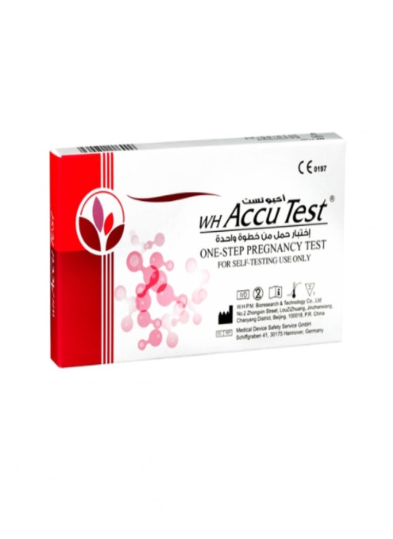 ACCU TEST One Step Pregnancy Test  - Image 1
